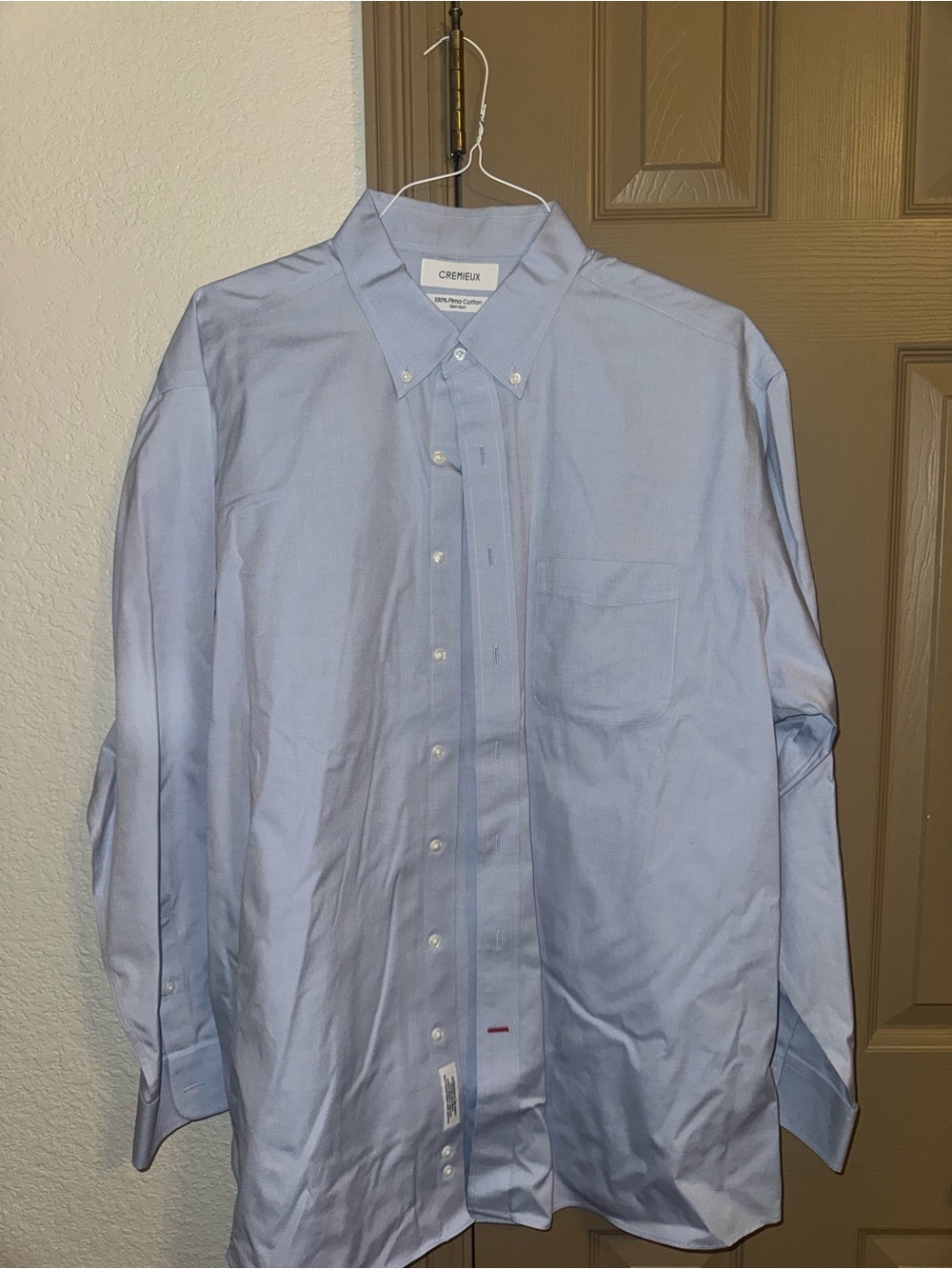 Daniel Cremieux Light Blue Button-Down Dress Shirt - Classic Men’s Style